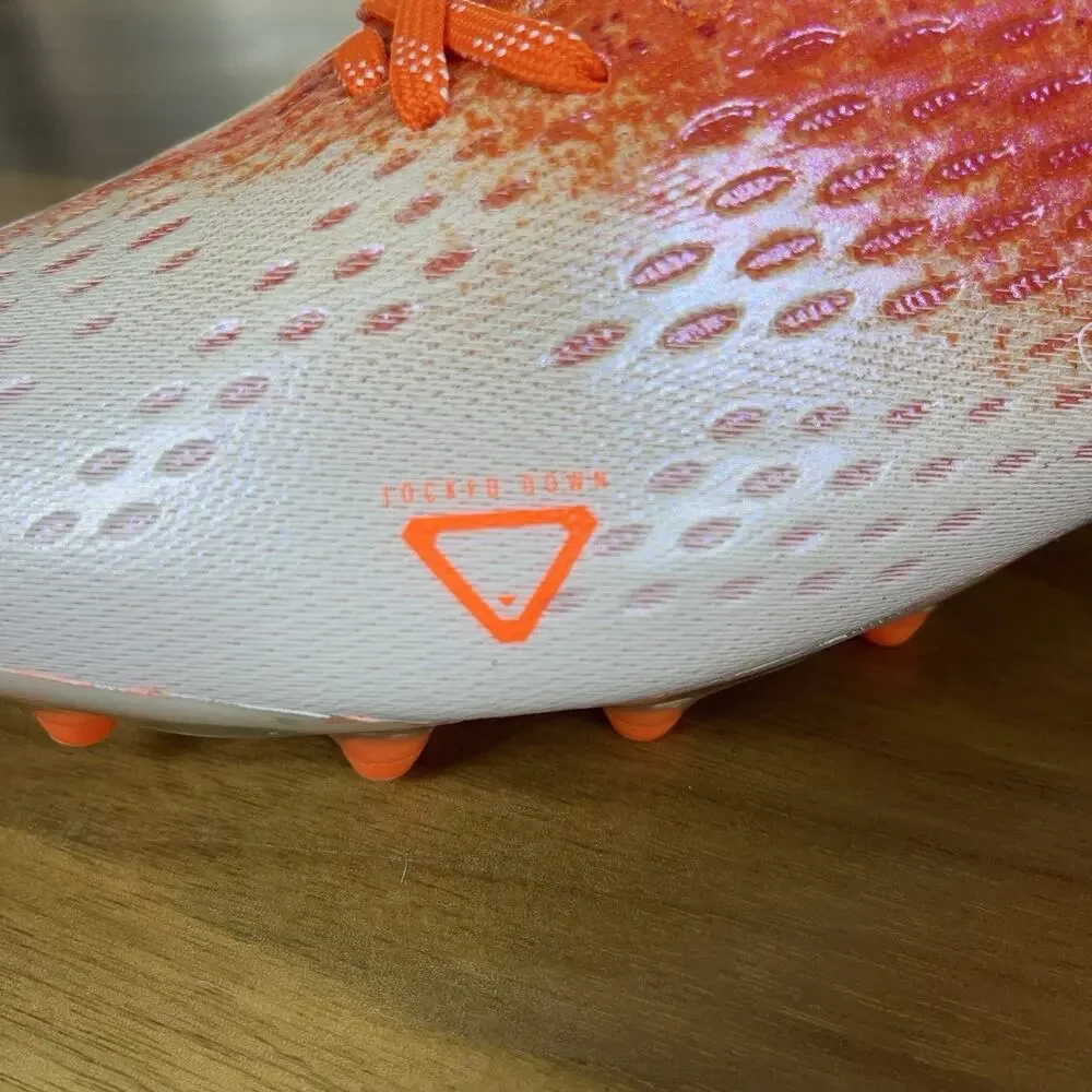 Under Armour Football Cleats Mens Sz 12 Spotlight Lux MC 2.0 Orange 3025082-800 - Picture 9 of 13